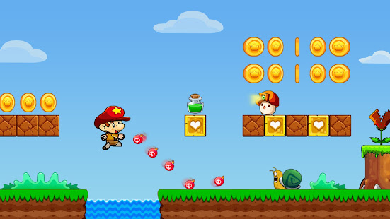 Bob&#8217;s World Running game v1.254 Mod (Unlimited Coins + Power + Bullets + Show Hidden Blocks) Apk