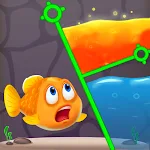 Cover Image of Herunterladen Save the Fish - Pull the Pin-Spiel  APK