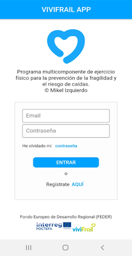 Vivifrail App Screenshot 1 - AppWisp.com