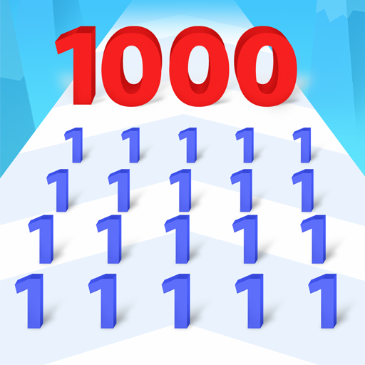 Number Run 3D: Merge Master 1.0.0 Icon