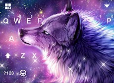 Starry Wolfのテーマ － 深遠な濃紫の空のキーボーのおすすめ画像1