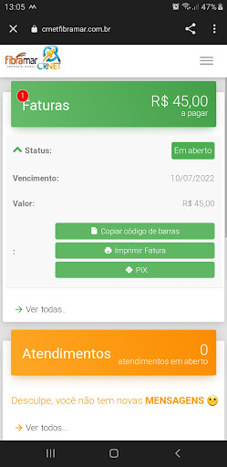 CR NET Fibra Screen 3
