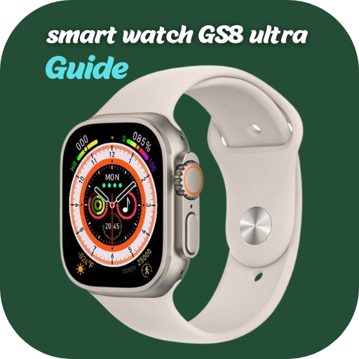 smart watch GS8 ultra Guide logo