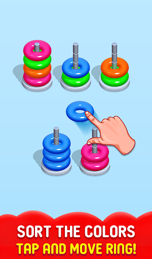 Stack Sort Puzzle - Color Sort - Hoop Sort Stack 1.0 screenshots 1