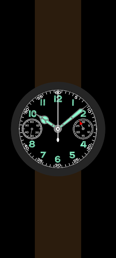 Flieger Chronograph Watchface Screen 3