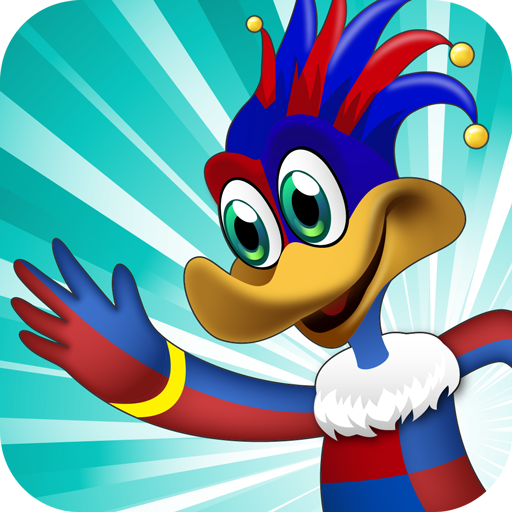 Cartoon Bird Runner Circus