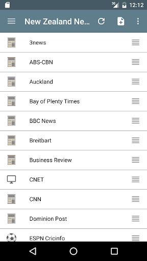 Android application New Zealand Newspapers screenshort