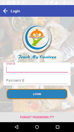 Track My Canteen Screen 3