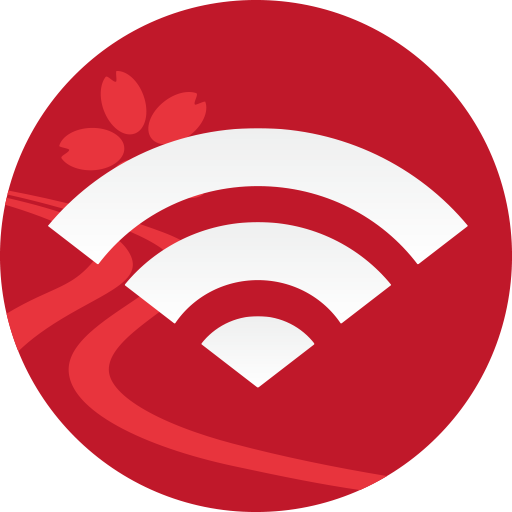 Japan Connected Wi-Fi  Icon