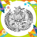 Cover Image of Baixar Coloring Book: Fancy Mandala  APK