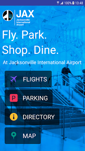 Android application JAX Airport screenshort