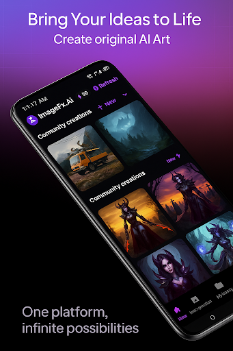 ImageFX – AI Image Generator Screenshot 1 - AppWisp.com
