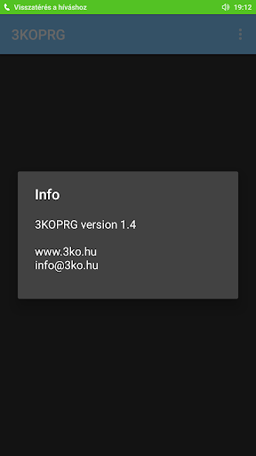 Android application 3KOPRG screenshort
