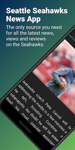 Android application Seattle Seahawks News App screenshort