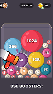 2048 Balls: Number Puzzle