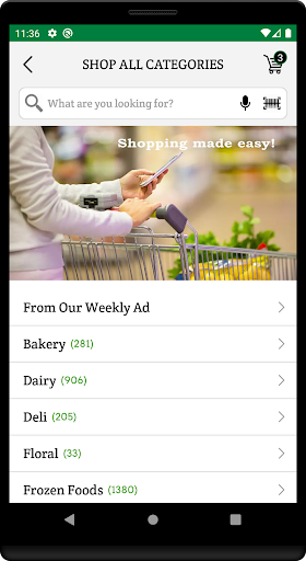 Klema Apple Market Screen 2