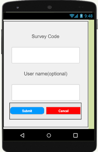 Android application Survey Times screenshort
