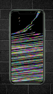 Broken Screen Prank Wallpaper