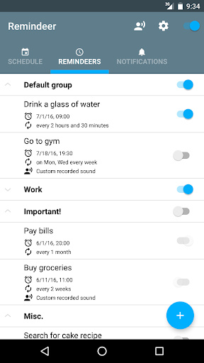 Remindeer - Voice Reminders Screen 3