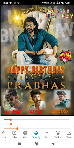 Tamil & Telugu Birthday Banner Screen 3