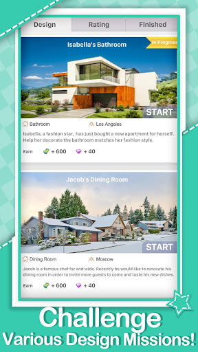 Télécharger Home Maker: Design Home Dream Home Decorating Game APK MOD (Astuce) screenshots 3