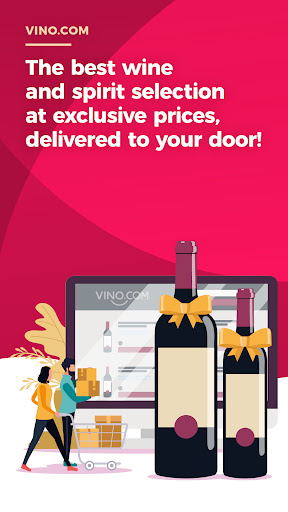 Android application Vino.com screenshort