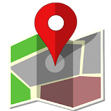 GPS navigator and route tracke icon