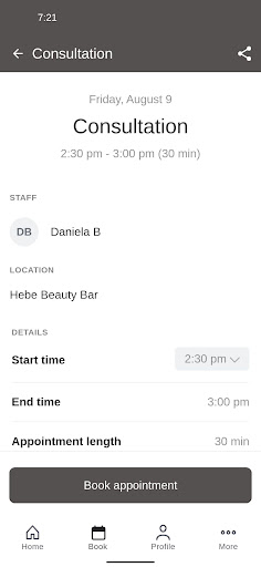 Hebe Beauty Bar Screenshot 3 - AppWisp.com