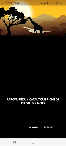 Android application Apprendre les langues Bantous screenshort