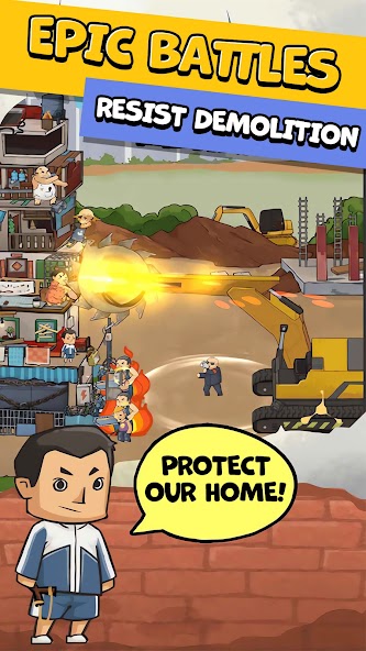 Home Defender - Wang's Story 1.1.3 APK + Мод (Unlimited money) за Android