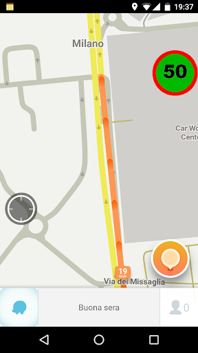 WME Speed Helper App Screen 2