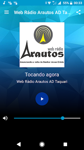 Web Rádio Arautos Screen 2