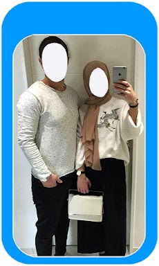 Hijab Couple Photo Suitのおすすめ画像1
