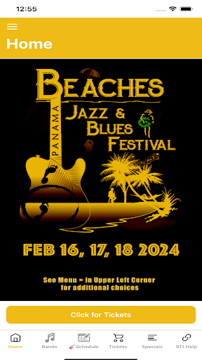 Android application BeachesJBF screenshort