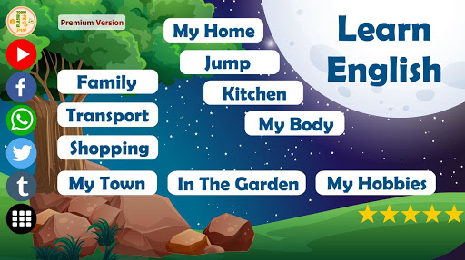 Android application Learn English for kids | 2nd C screenshort