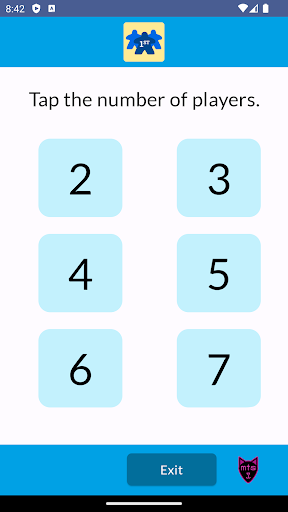 Android application Pick First Player screenshort