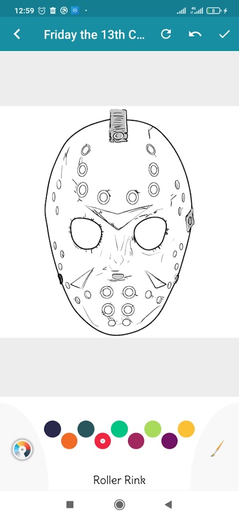 Coloring Game For Friday The 13thのおすすめ画像4