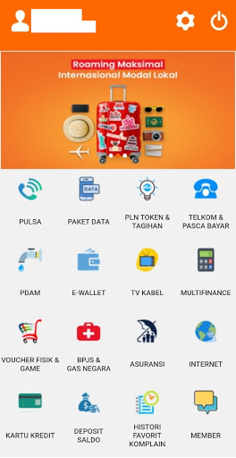 TR RELOAD - Pulsa dan PPOB Screen 3