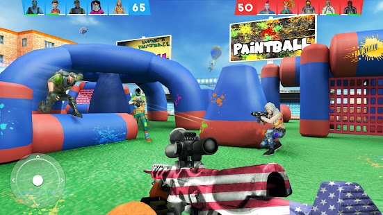 Jeu de tir de paintball 3D screenshots apk mod 1