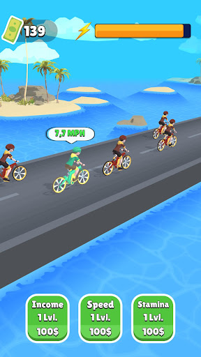 Bicycle Race Screen 2