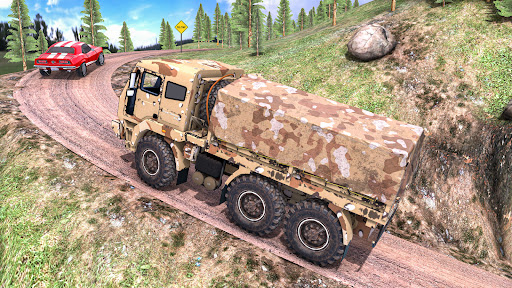Android application US Army Truck: Truck Simulator screenshort