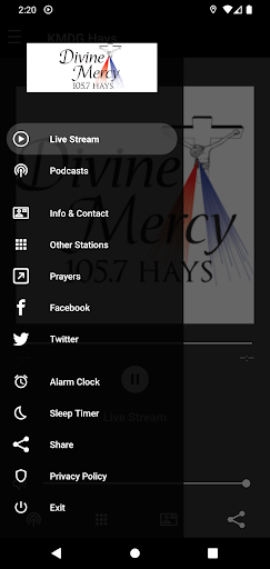 Divine Mercy Radio. Screen 3