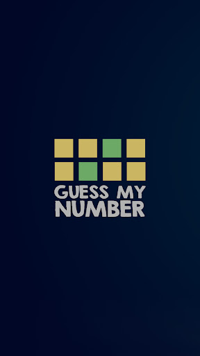 Android application Guess My Number screenshort