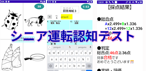 シニア運転認知テスト