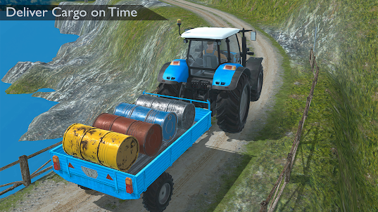 Tractor Drive Farming Games