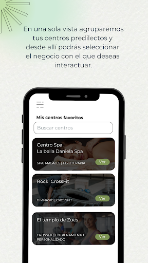 Android application HW Solutions para Negocios screenshort