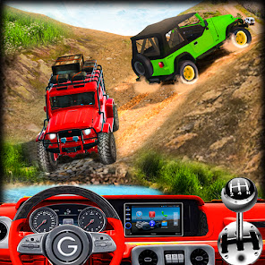 Offroad SUV Jeep Driving Games  screenshots 1