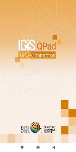 Android application QPad GPS Connector screenshort