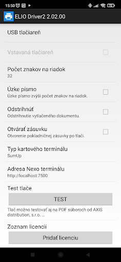elio driver VRP2 Screen 2