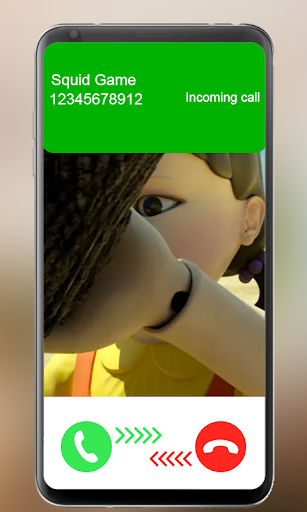 Squid Doll Video Call Prank Screen 3